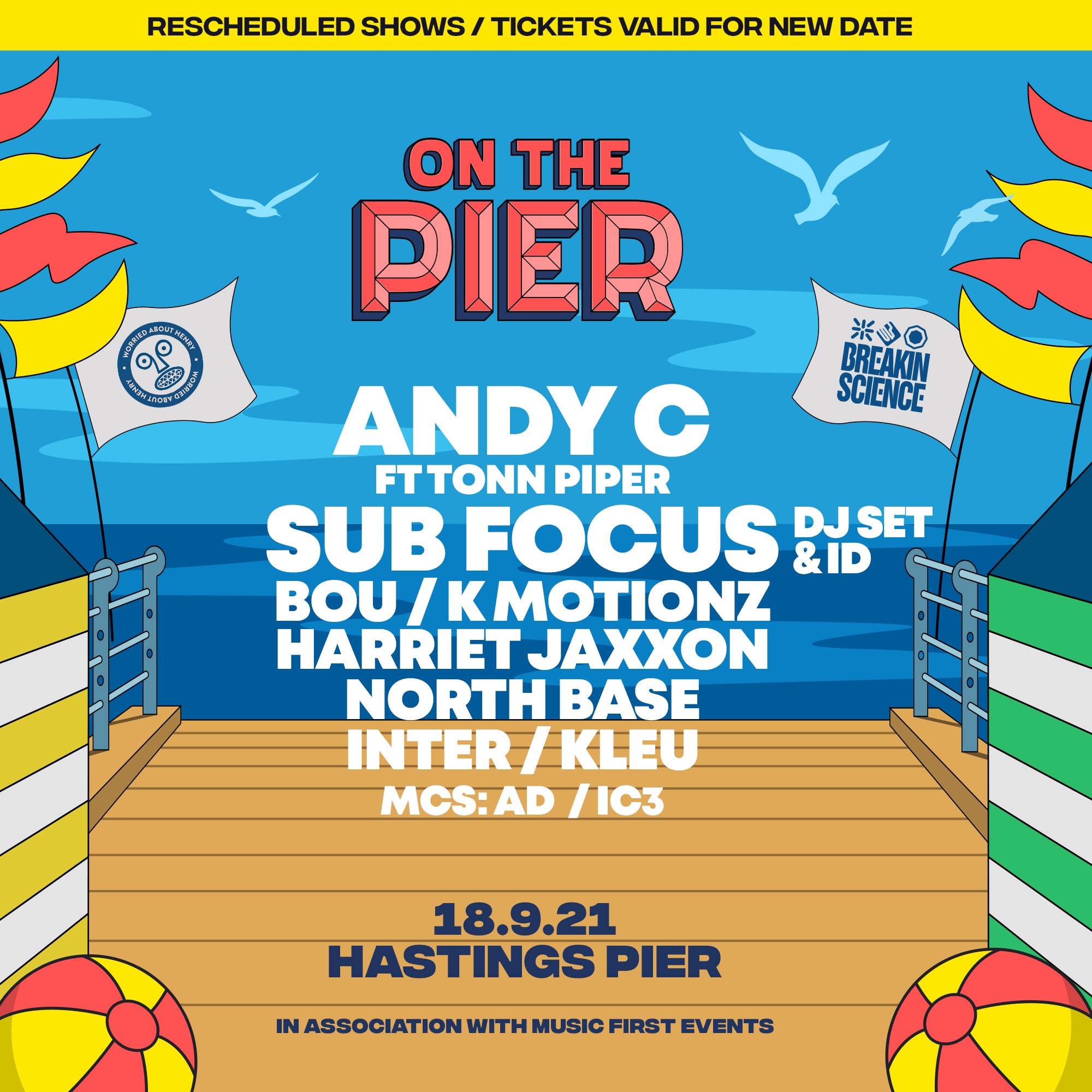 New date for Andy C | On The Pier